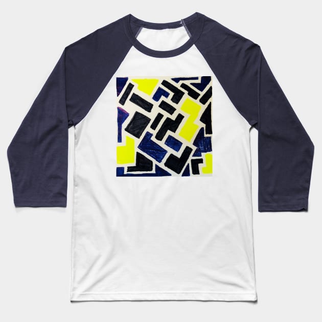 Find Your Way Baseball T-Shirt by Packson Jollock